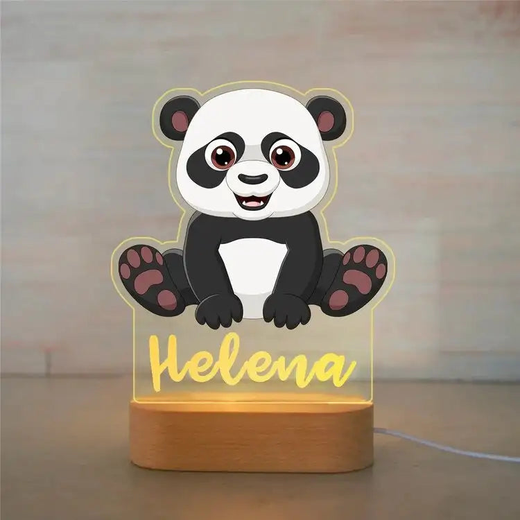 Lampe de Nuit Personnalisée pour Enfant : Luminosité Douce et Atmosphère Apaisante