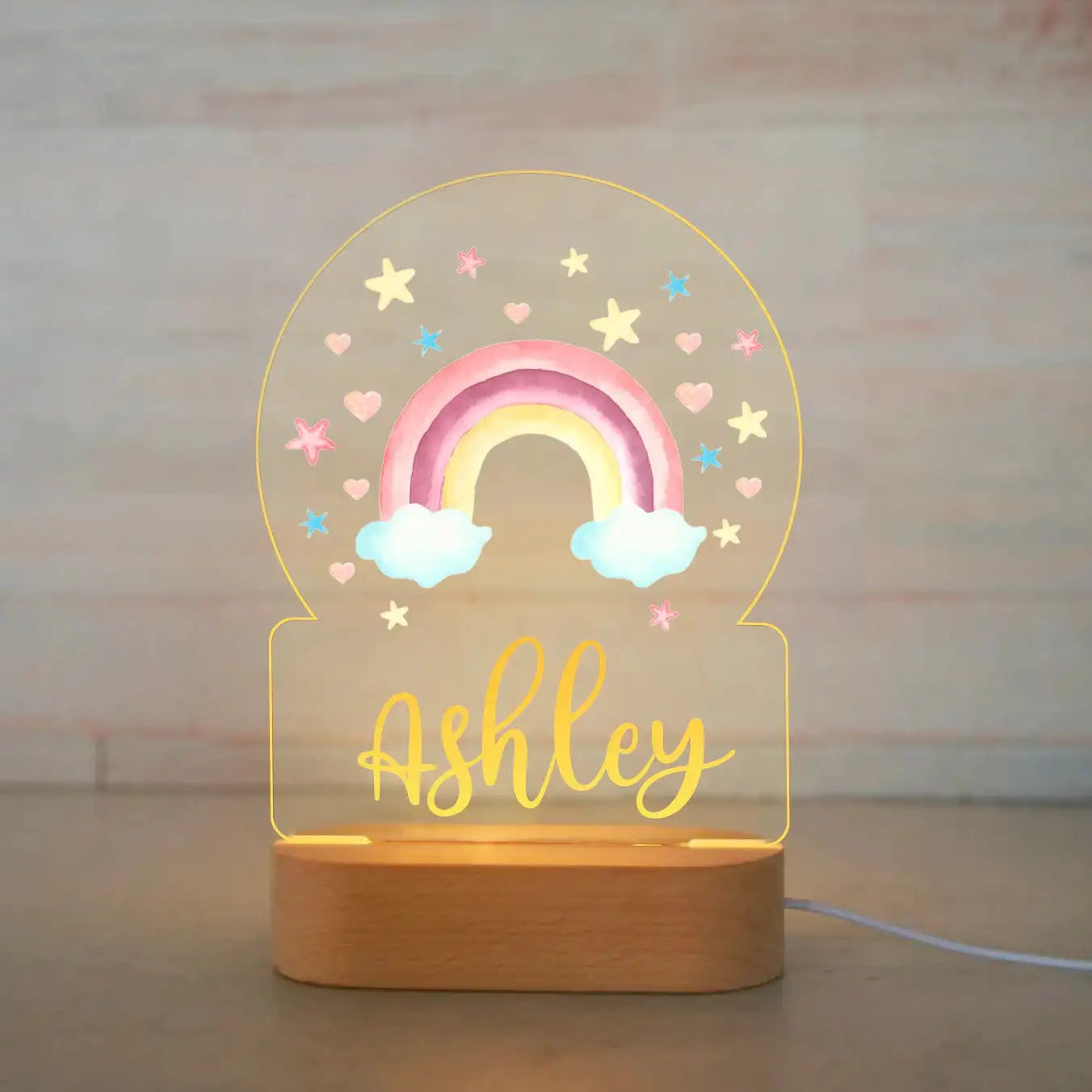 Lampe de Nuit Personnalisée pour Enfant : Luminosité Douce et Atmosphère Apaisante