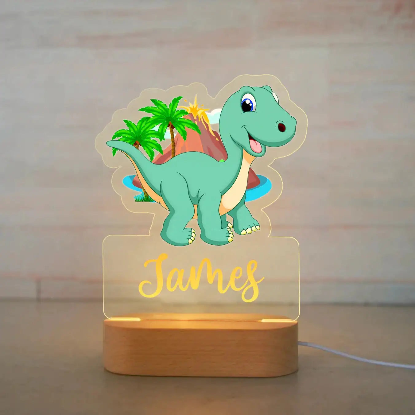 Lampe de Nuit Personnalisée pour Enfant : Luminosité Douce et Atmosphère Apaisante