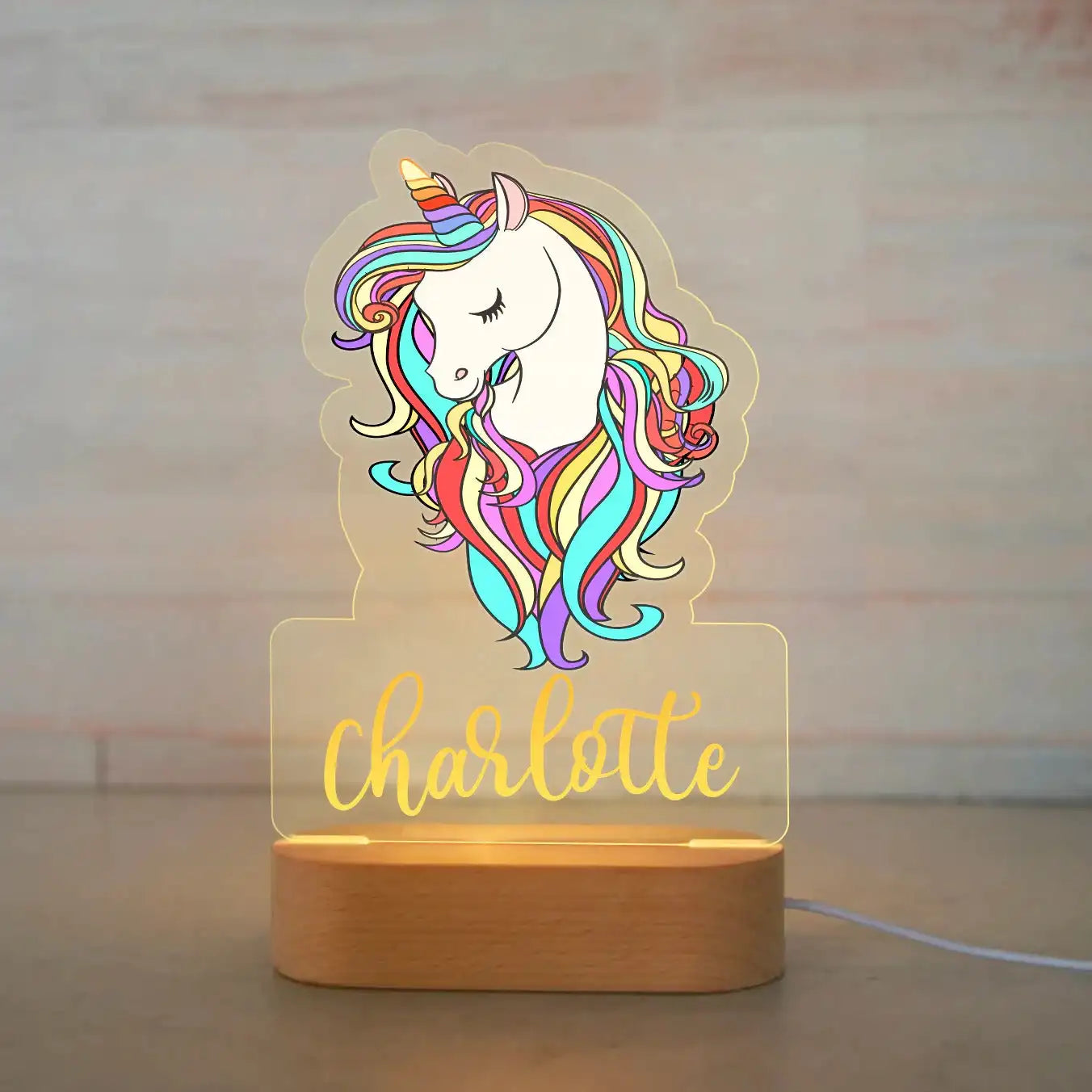 Lampe de Nuit Personnalisée pour Enfant : Luminosité Douce et Atmosphère Apaisante