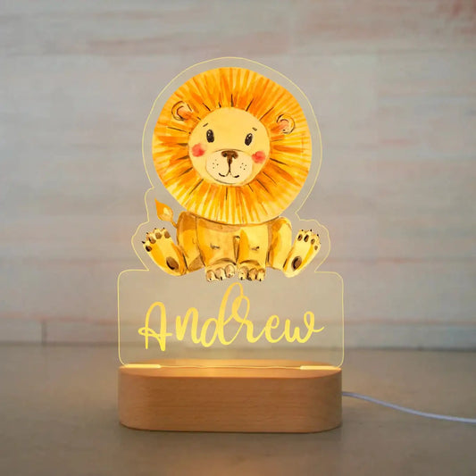 Lampe de Nuit Personnalisée pour Enfant : Luminosité Douce et Atmosphère Apaisante